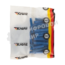 Дюбель распорный Kranz 8х50, синий, пакет (50 шт./уп.)
