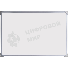 Доска магнитно-маркерная Silwerhof белый 90x120см алюминиевая рама