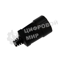 Розетка разборная Rexant без з/к 10А черная