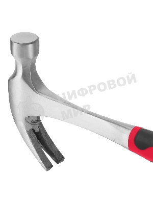 Молоток-гвоздодер Matrix 10460, 450 г, цельнометаллический, двухкомпонентная рукоятка