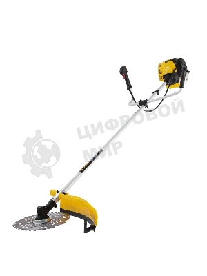 Триммер бензиновый Denzel DTL-52, 52 см3, неразъемная штанга, состоит из 2 частей