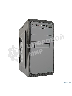 Компьютерный корпус ExeGate EX284026RUS Minitower BA-202 Black, mATX, AA350, 80мм, 2хUSB, Audio