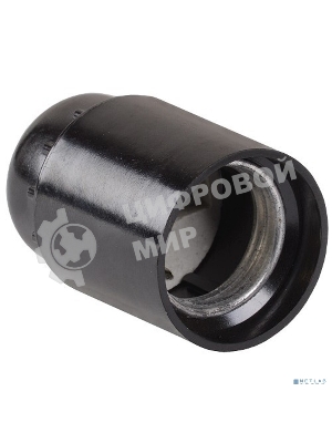 Патрон электрич. E27 Пкб27-04-К01 подвесной карболит. черный (инд. упак.) IEK EPK10-04-02-K01