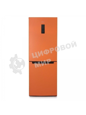 Холодильник Бирюса Б-T920NF оранжевый двухкамерный 210/100 л морозилка снизу, No Frost