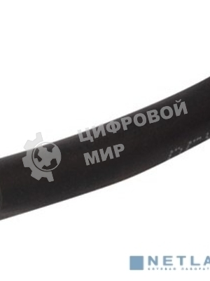 Трубка термоусаживаемая Rexant 5,0/2,5 мм черная, ролик 2,44 м