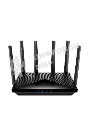Маршрутизатор Cudy APP BE6500 2.5G Dual Band Wi-Fi 7 Mesh Router, Chipset Broadcom, 802.11be/ax/ac/a/b/g/n, 5764Mbps at 5GHz + 688Mbps at 2.4GHz, 1 x 2.5Gbps WAN Port, 4 x 10/100/1000Mbps Ports, 6 x 5dBi fixed antennas, WiFi router/AP/Repeater/WISP Mode, PPTP/L2TP/OpenVPN/WireGuard, MLO, MU-MIMO, Guest network, WPS, DDNS, IPv6, IPTV, WOL, WPA3, TR069/TR098/TR111/TR181