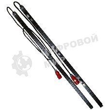 Вертикальный блок розеток, 3-фазный, 6xC19 + 24xC13, автомат и A/V-метр, 380V, 32A, шнур 2 м, IEC309