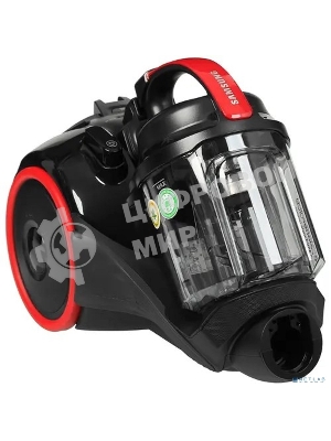 Пылесос Samsung VC15K4116VR/EV красный/черный, 390/1500 Вт, уборка сухая, пылесборник контейнер 1.3 л