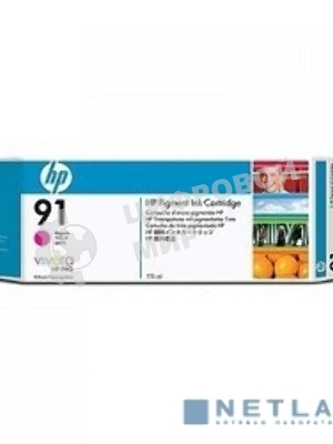 Картридж струйный HP №91 C9468A пурпурный для HP DJ Z6100 (775мл)