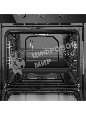 Шкаф духовой газовый с электрическим грилем Maunfeld MOGS703B2, встраиваемый