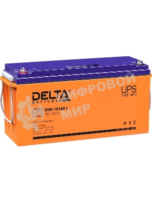 Аккумуляторная батарея Delta BATTERY DTM 12150 L