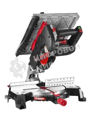 Торцовочная комбинированная пила Зубр ЗПТК-255-1800