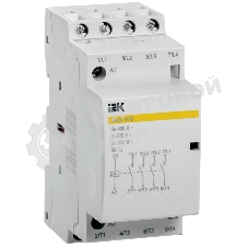 Контактор модульный КМ20-40М AC IEK MKK11-20-40 IEK