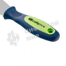 Шпательная лопатка из нержавеющей стали Сибртех, 60 мм, двухкомпонентная рукоятка