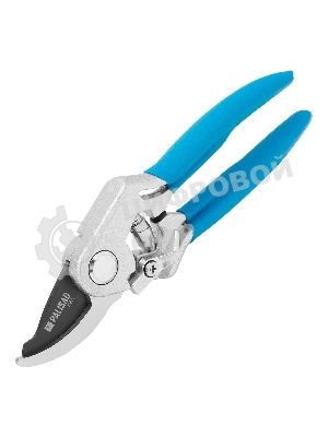 Секатор прямого реза Palisad LUXE 205 мм, алюминиевые рукоятки в ПВХ-оболочке