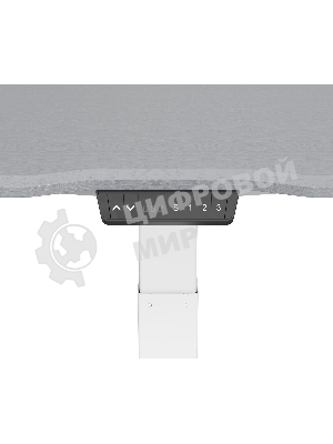 Стол для ноутбука Cactus VM-FDE101 столешница МДФ серый 80x60x123см (CS-FDE101WGY)