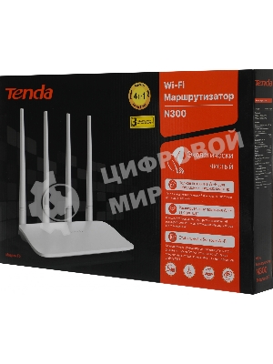Маршрутизатор TENDA F6 Wi-Fi 300MBPS 10/100M