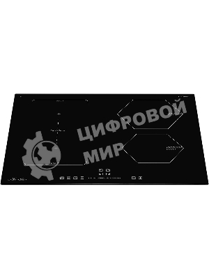 Индукционная варочная панель Monsher MHI 6016, индукция, инвертер, 60 см, 9 уровней мощности, бустер, Stop and Go, автоматическое отключение, таймер, индикатор остаточного тепла, сенсорное/слайдерное управление, черный