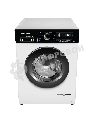 Стиральная машина c инвертором и паром Maunfeld MFWM127IWHD белый, загрузка фронтальная 7 кг, 1200 об/мин, класс: A+++