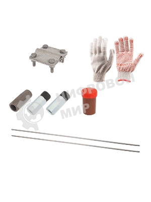 Комплект заземления Rexant с заострением 3 м, d16