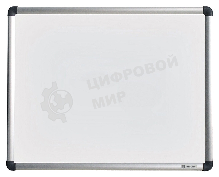 Демонстрационная доска Cactus CS-MBD-120X150 магнитно-маркерная, лак, 120x150 см, алюминиевая рама белый