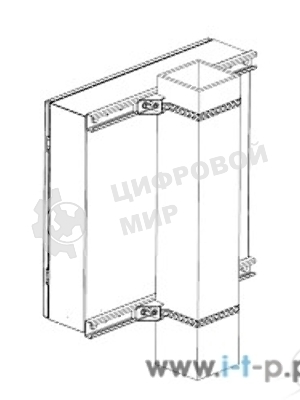 Аксессуар ЦМО Комплект крепления на столб для шкафов ШЭН и ШТВ-Н шириной 400-600 мм ККС-ШЭН-400-600