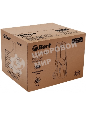 Мойка высокого давления Bort KEX-3000 91276308 3000 Вт, максимальное давление 160 бар, рабочее давление 130 бар, 7,5 л/мин, 7.3 кг, набор аксессуаров 3 шт