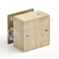 Коробка универсальная для кабель-каналов 85х85х42 сосна (светл. основа) IP40 Рувинил 65015-27М