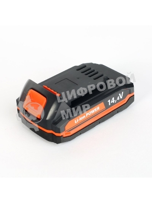 Дрель-шуруповерт Patriot BR 140Li, 14,4 В, 1,5 Ач, 47 Нм, щеточный