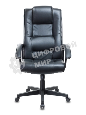 Кресло руководителя Бюрократ T-9906N/BLACK черный, кожа