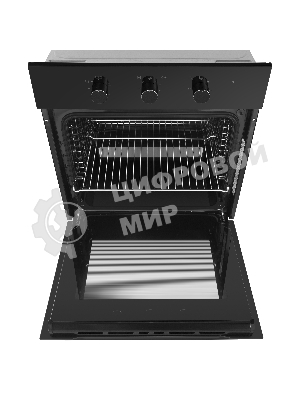 Шкаф духовой газовый с электрическим грилем Maunfeld MOGS703B2, встраиваемый