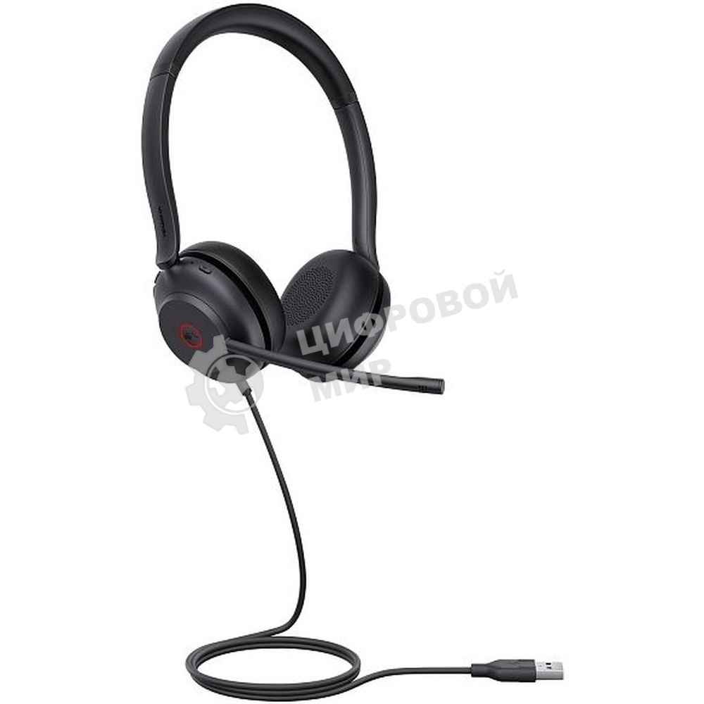 Гарнитура проводная Yealink UH35 UH35 Dual UC USB-C/A 1308164