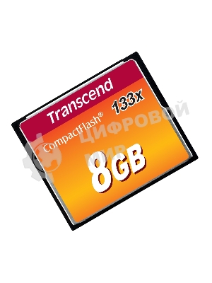 Флеш карта CF 8Gb Transcend TS8GCF133 w/o adapter