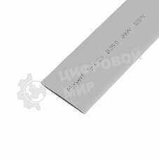 Термоусаживаемая трубка Rexant 25,0/12,5 мм, серая, упаковка 10 шт. по 1 м