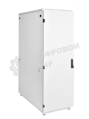Шкаф телекоммуникационный напольный 42U (600x600) дверь металл (3 места), ШТК-М-42.6.6-3ААА