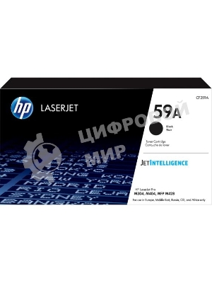Картридж лазерный 59A для HP LJ M304/M404/MFP M428, 3К черный CF259A(3000 стр)