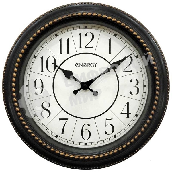Часы настенные кварцевые Energy модель ЕС-118 круглые