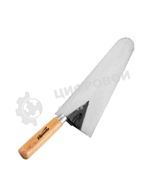 Кельма бетонщика стальная Sparta 200 мм, деревянная ручка