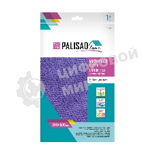 Салфетка из микрофибры HomePalisad для пола 500x600 мм, фиолетовая