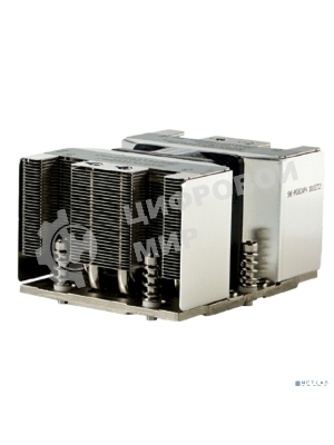 Радиатор для процессора Ablecom ACL-S22130 серебристый, 60 мм, алюминий/медь, 10000 об/мин, 52 дБ, 400 Вт, 64 мм