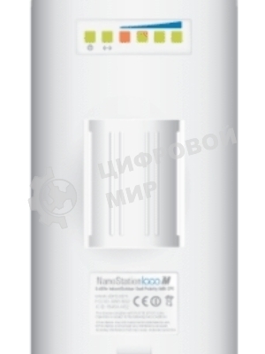 Сетевое оборудование Ubiquiti LocoM5(EU) 802.11a/n, интегрированная антенна 13 дБ (45 * 45 градусов)