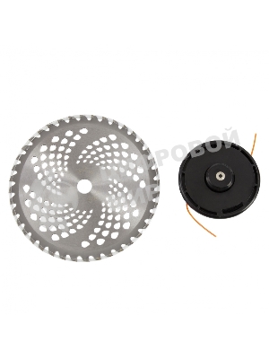 Триммер бензиновый Denzel DTL-52, 52 см3, неразъемная штанга, состоит из 2 частей