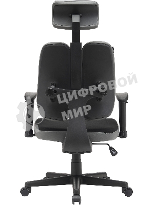 Кресло Cactus CS-CHR-MC03-BKGY черный, сетка