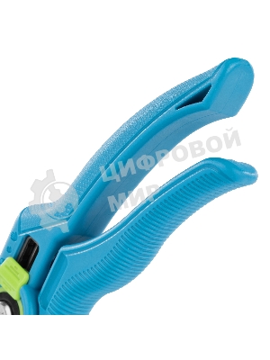 Секатор цветочный Palisad LUXE 215 мм, регулировка захвата, пластиковые рукоятки
