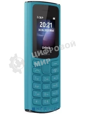Мобильный телефон Nokia 105 TA-1557 DS EAC1 CYAN