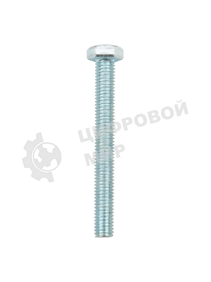 Болт шестигранный Kranz DIN 933, 8х70, короб (20 шт./уп.)