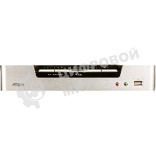 Переключатель, электрон., KVM+Audio+USB 2.0, 1 user USB+HDMI => 4 cpu USB+HDMI, соШнур. USB 2х1.8м., настол., исп.стандарт, без OSD, некаскад.. CUBIQ 4 PORT HDMI KVMP SWITCH W/1.8M