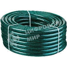 Шланг поливочный ПВХ трехслойн. армир. 1/2 25м зел. Вихрь 73/7/2/13