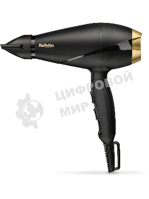 Фен BaByliss Power Pro 2000 6704E черный, 2000 Вт, ионизация