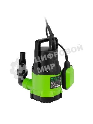 Дренажный насос Сибртех для чистой воды СДН500-5 500 Вт напор 8 м 8000 л/ч